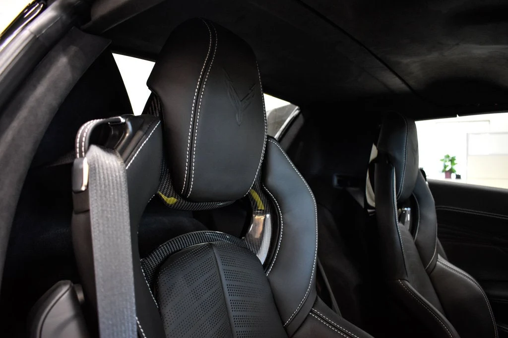 2026 Chevrolet Corvette Z06 Convertible interior, seats, Jet Black