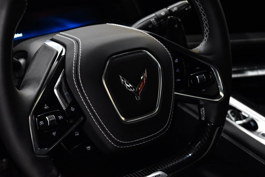 2026 Chevrolet Corvette Z06 Convertible interior, Jet Black