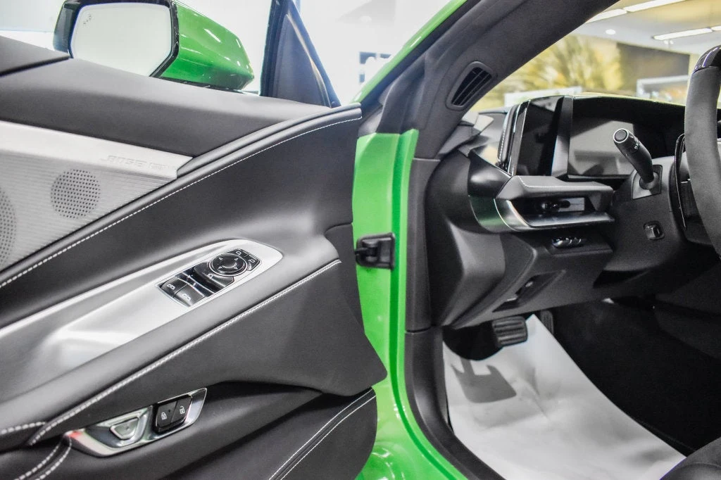 2026 Chevrolet Corvette ZR1 interior, door panel, Jet Black