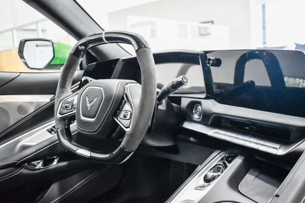 2026 Chevrolet Corvette ZR1 interior, dashboard, Jet Black