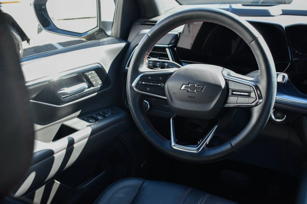 2025 Chevrolet Tahoe RST interior, Jet Black/Victory Red