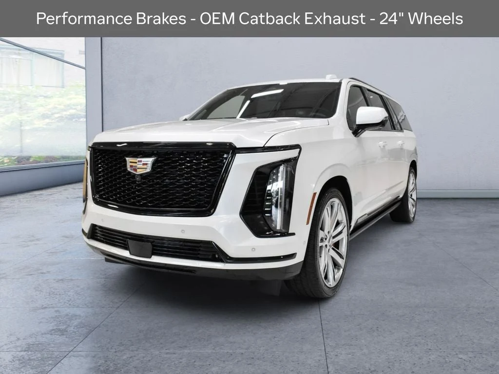 2025 Cadillac Escalade ESV Sport Platinum for sale, exterior, White