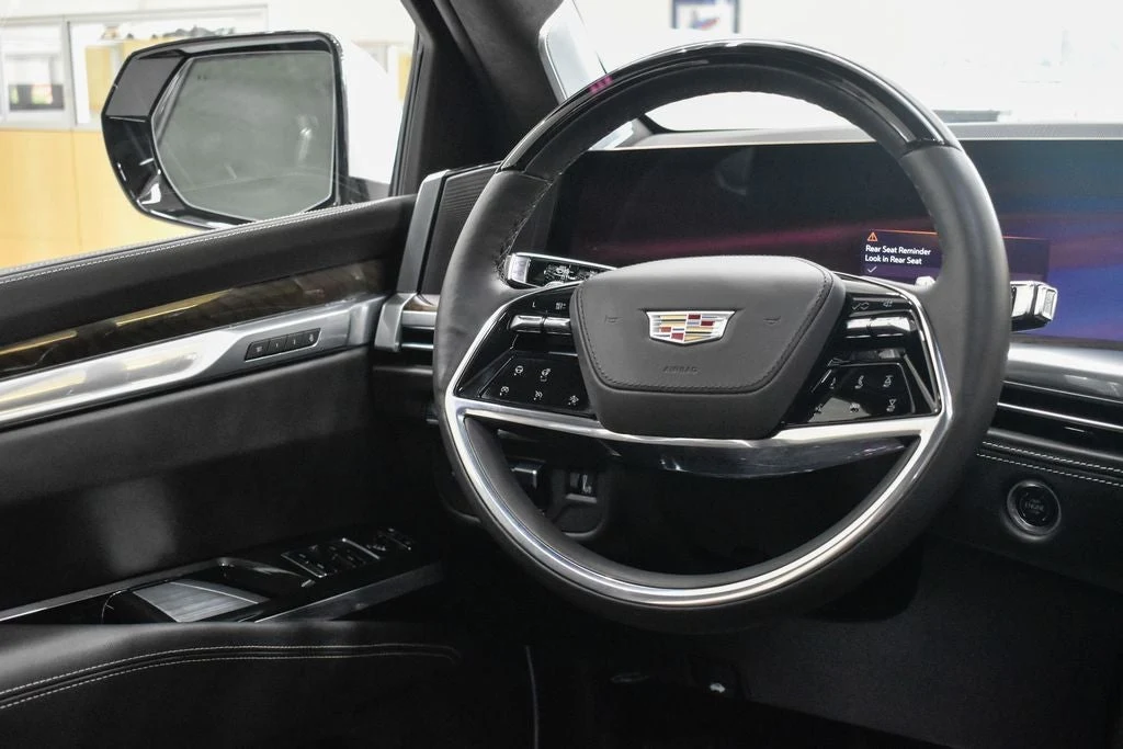 2025 Cadillac Escalade ESV Sport Platinum interior, Jet Black