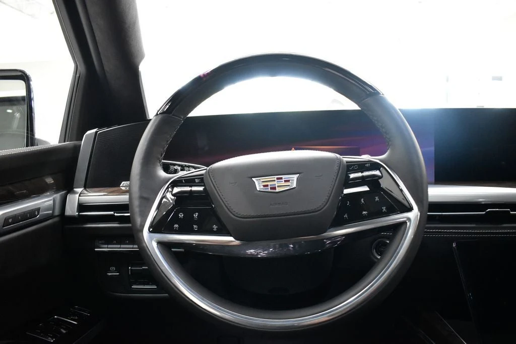 2025 Cadillac Escalade ESV Sport Platinum interior, Jet Black