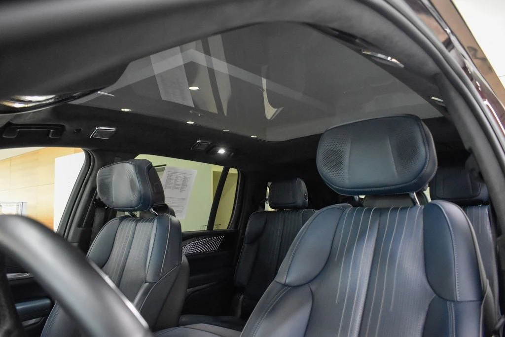 2025 Cadillac Escalade IQ Luxury 2 interior, seats, Harbor Blue