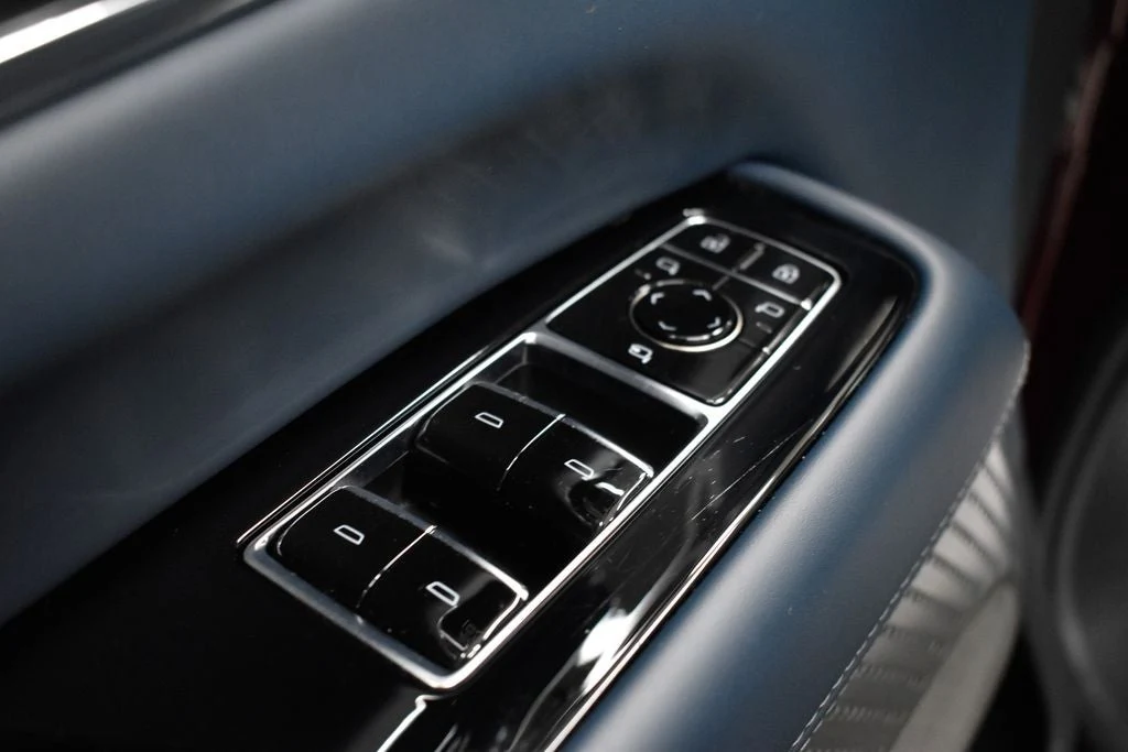 2025 Cadillac Escalade IQ Luxury 2 interior, center console, Harbor Blue