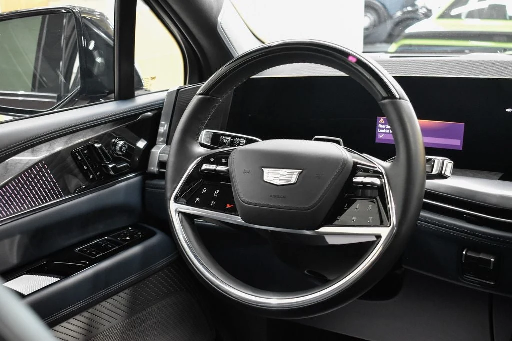 2025 Cadillac Escalade IQ Luxury 2 interior, Harbor Blue