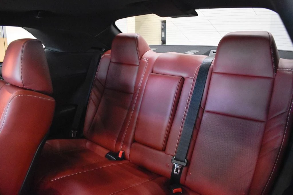 2018 Dodge Challenger SRT Demon interior, seats, Demonic Red/Black