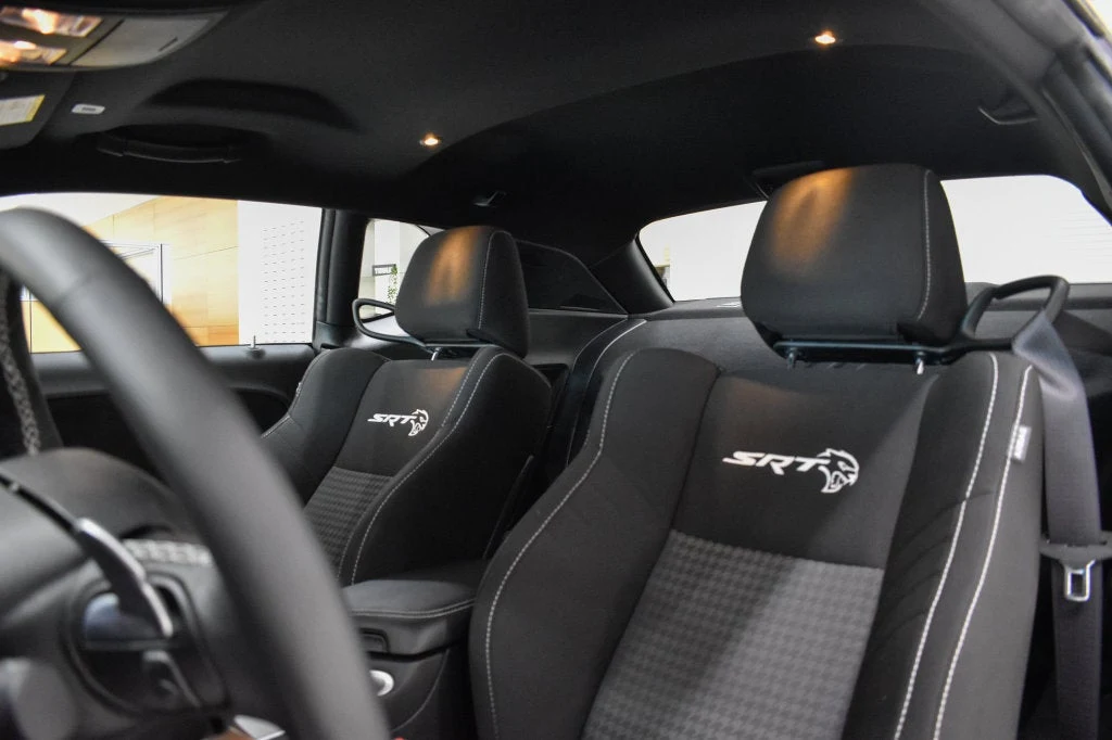 2022 Dodge Challenger SRT Super Stock interior, seats, Black