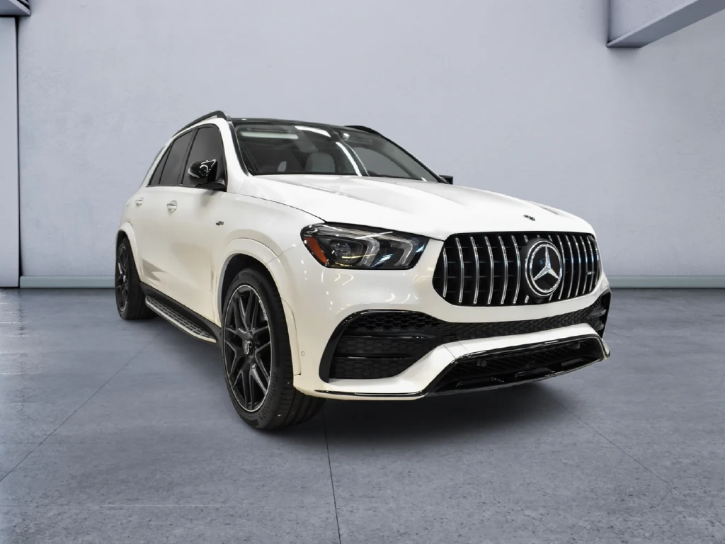 2022 Mercedes-AMG GLE 53 4MATIC+ for sale, front three-quarter view, White