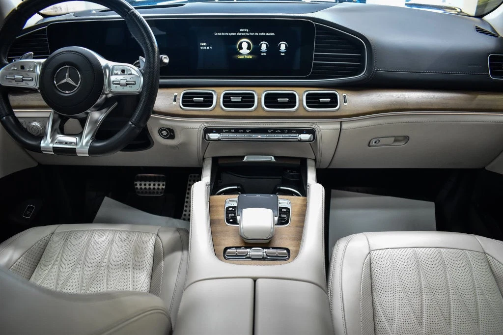 2022 Mercedes-AMG GLE 53 4MATIC+ interior, Macchiato Beige
