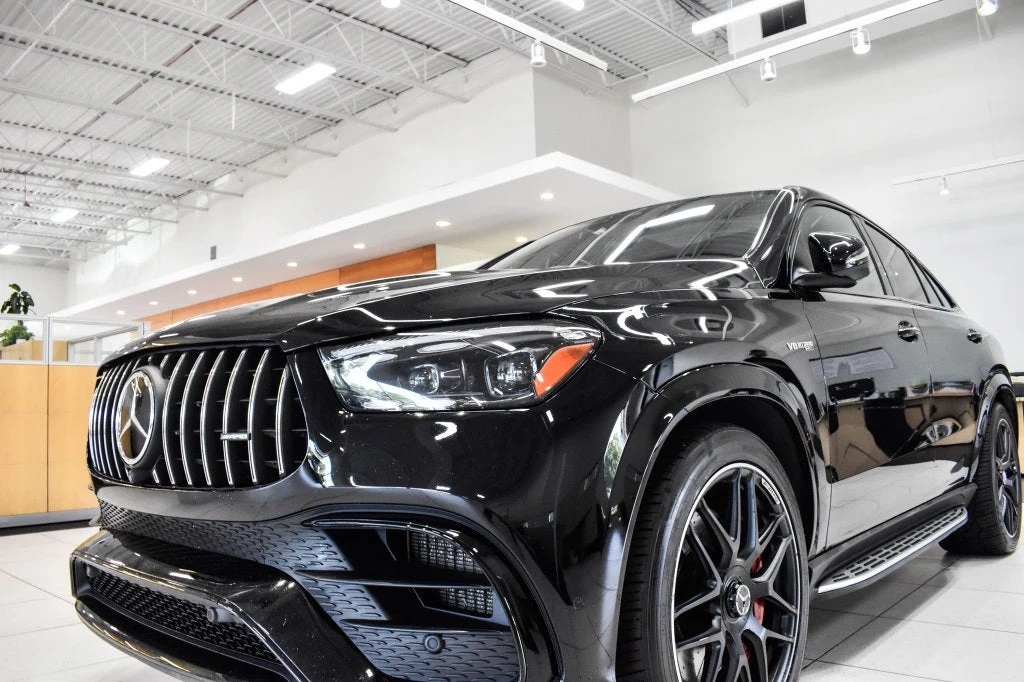 2024 Mercedes-AMG GLE 63 S 4MATIC+ Coupe for sale, front three-quarter view, Black