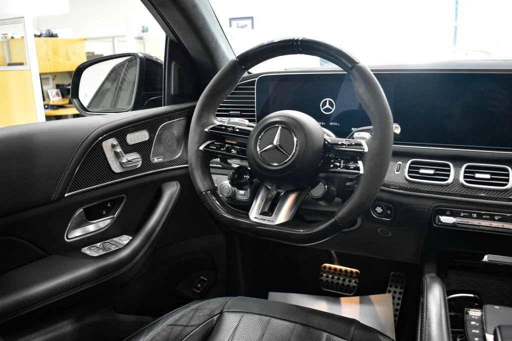 2024 Mercedes-AMG GLE 63 S 4MATIC+ Coupe interior, dashboard, Black