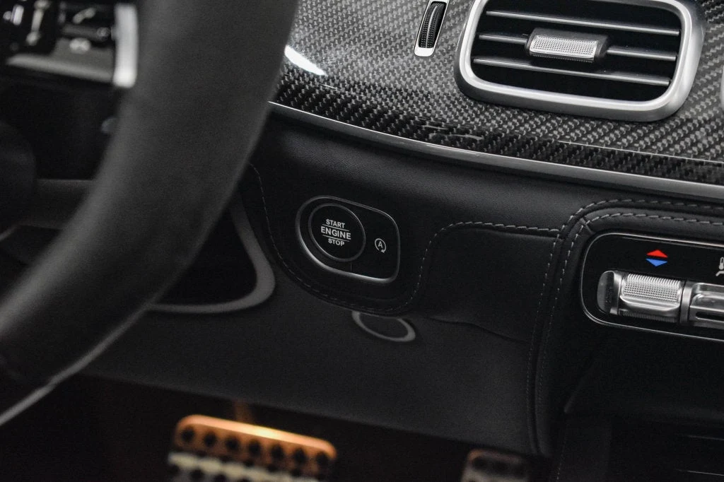2024 Mercedes-AMG GLE 63 S 4MATIC+ Coupe interior, center console, Black