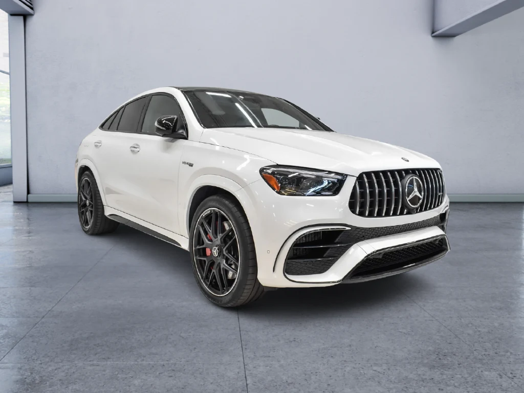 2025 Mercedes-AMG GLE 63 S 4MATIC+ Coupe for sale, front three-quarter view, White