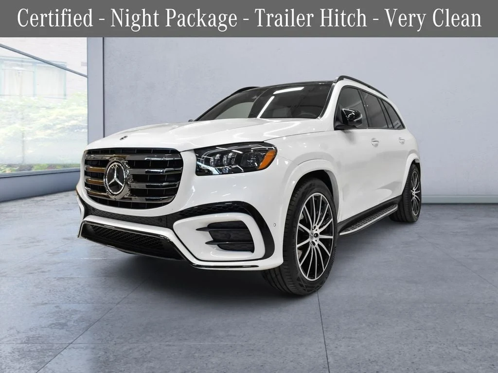 2025 Mercedes-Benz GLS 580 4MATIC for sale, exterior, White