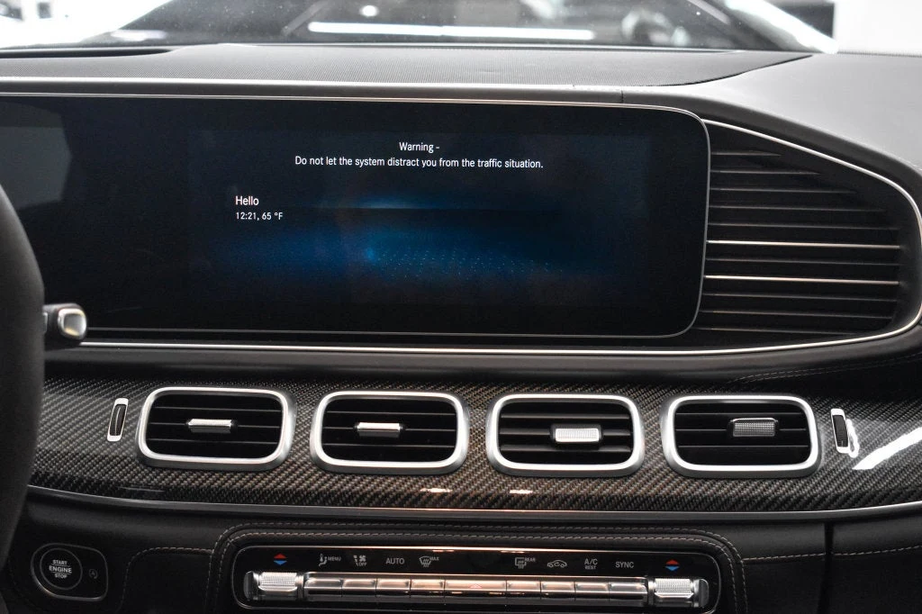 2022 Mercedes-AMG GLS 63 4MATIC+ interior, Tartufo Brown/Black