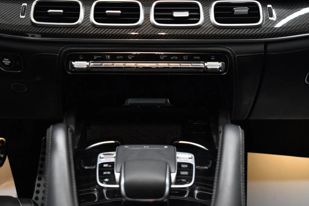 2022 Mercedes-AMG GLS 63 4MATIC+ interior, Tartufo Brown/Black
