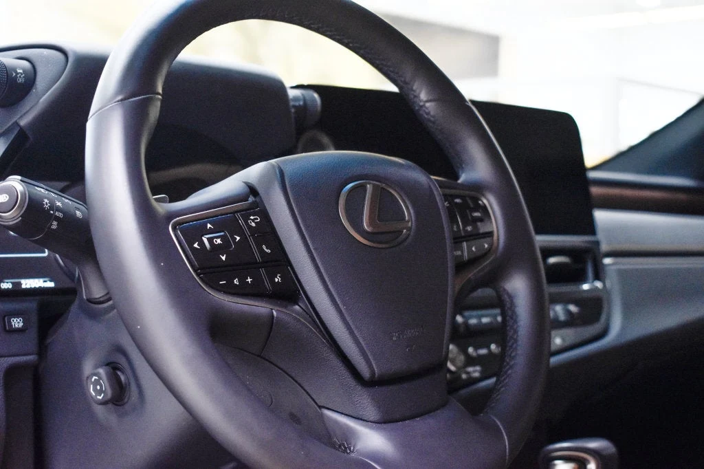 2025 Lexus ES 350 interior, steering wheel, Palomino