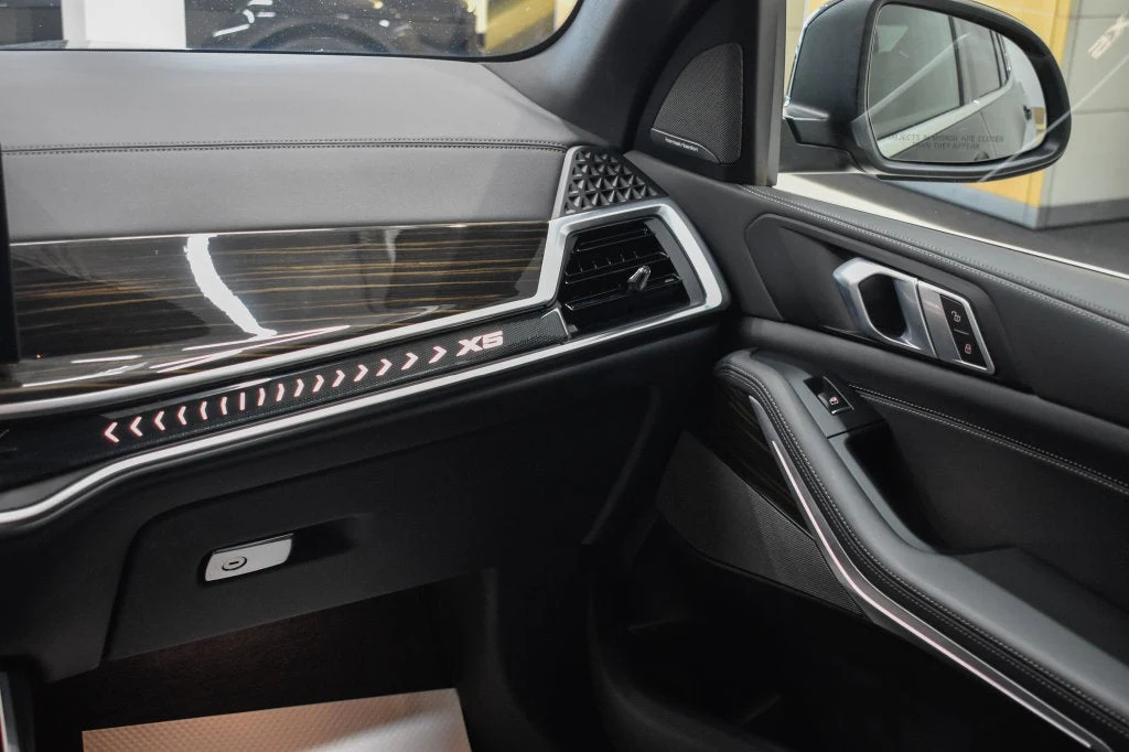 2026 BMW X5 xDrive40i interior, door panel, Black