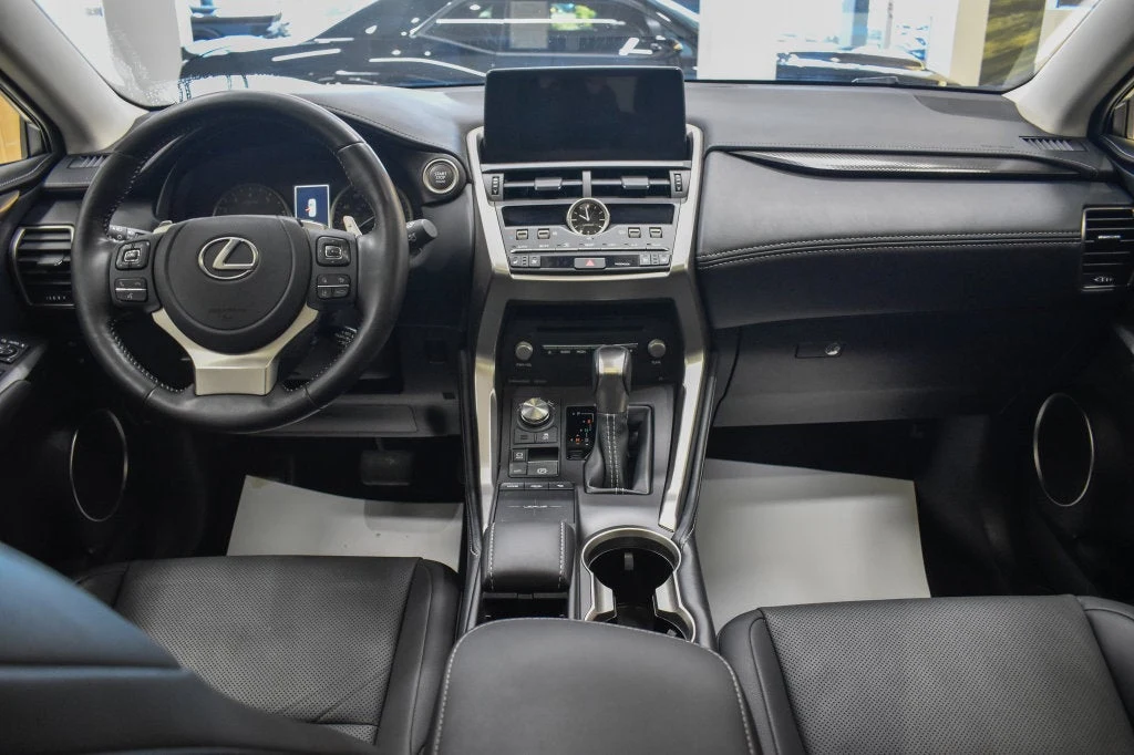 2021 Lexus NX 300 interior, Black