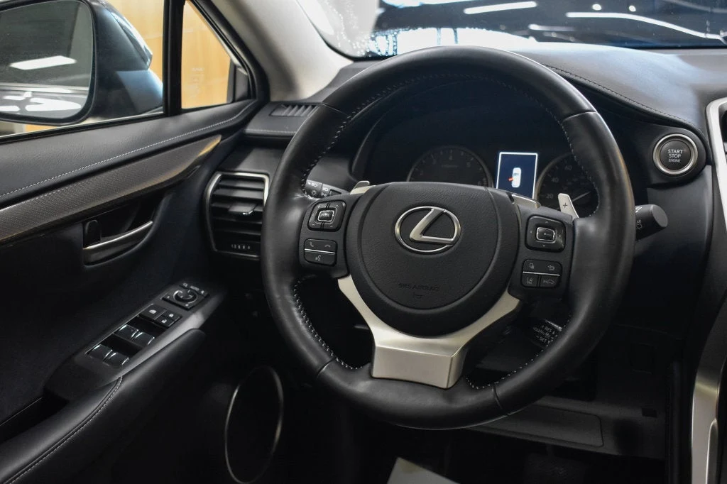 2021 Lexus NX 300 interior, Black