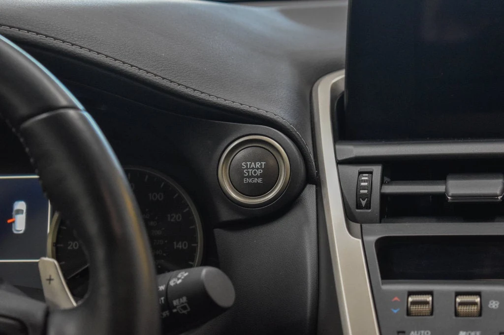 2021 Lexus NX 300 interior, Black