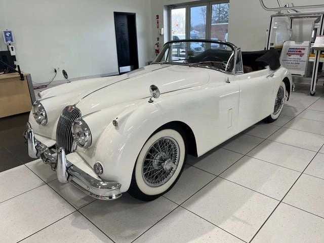 1960 Jaguar XK150 Drophead Coupe for sale, exterior, White