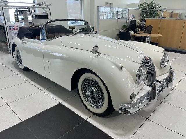 1960 Jaguar XK150 Drophead Coupe for sale, exterior, White