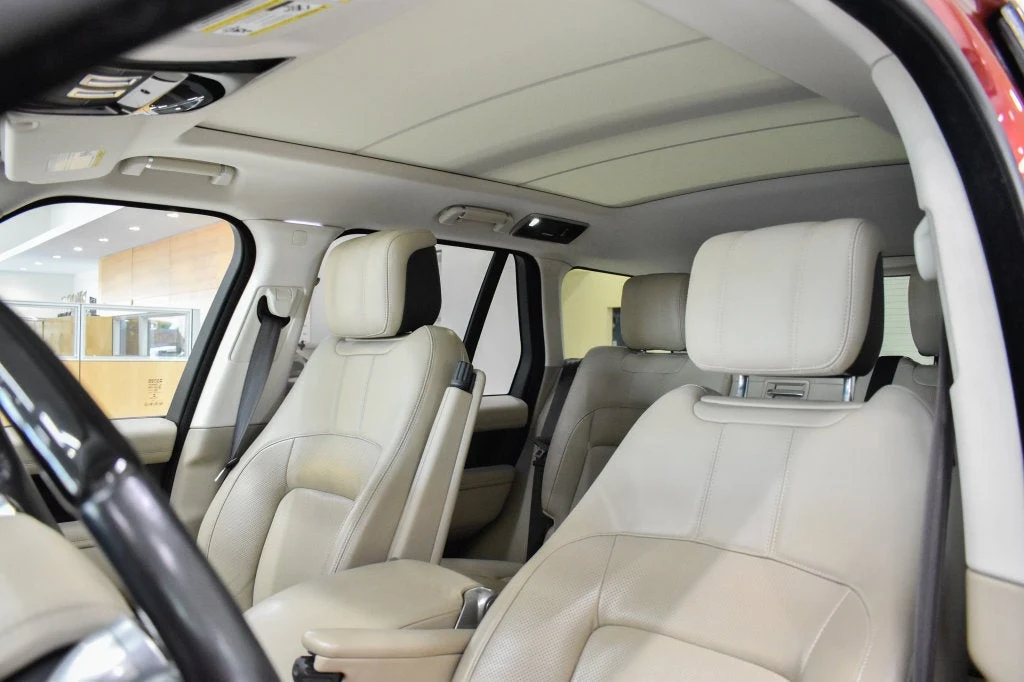 2018 Land Rover Range Rover 3.0 V6 Supercharged HSE interior, seats, Almond/Espresso/Almond/Ivory