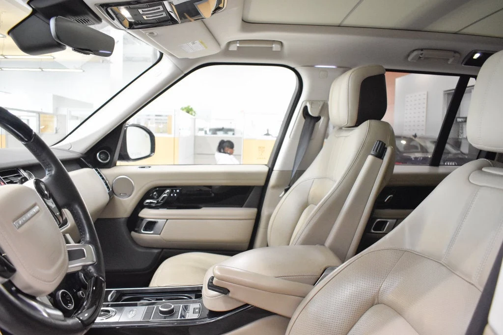 2018 Land Rover Range Rover 3.0 V6 Supercharged HSE interior, seats, Almond/Espresso/Almond/Ivory