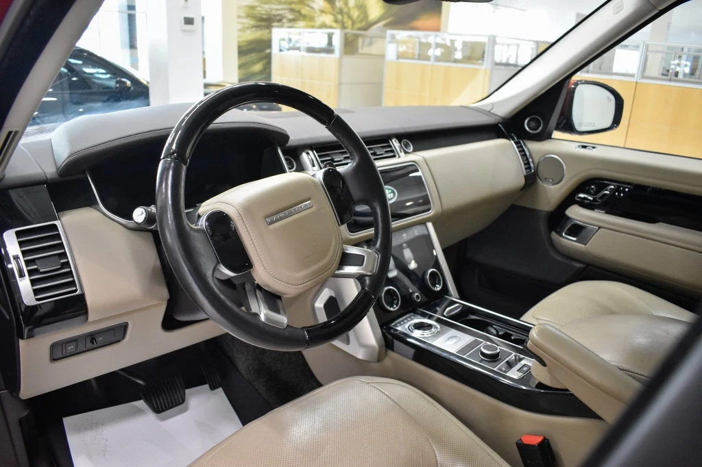 2018 Land Rover Range Rover 3.0 V6 Supercharged HSE interior, dashboard, Almond/Espresso/Almond/Ivory
