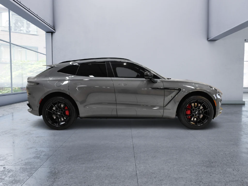 2022 Aston Martin DBX, side profile, Grey