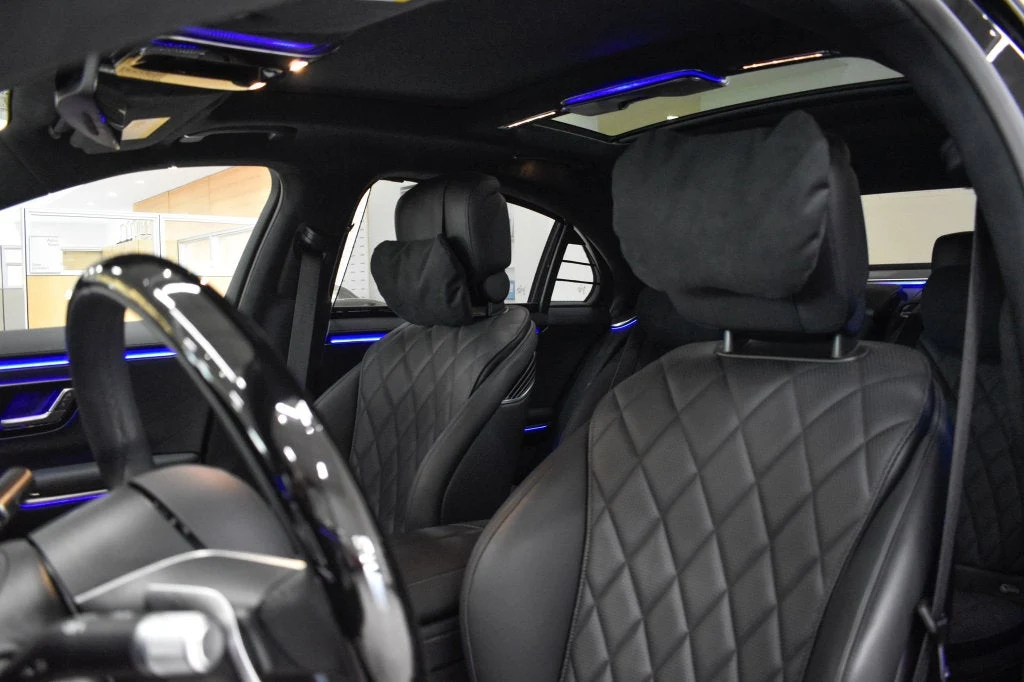 2026 Mercedes-Benz S 580 4MATIC interior, seats, Black