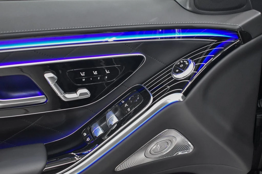 2026 Mercedes-Benz S 580 4MATIC interior, door panel, Black
