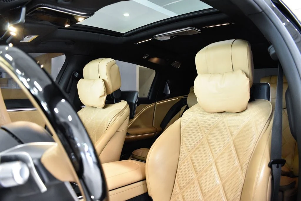 2023 Mercedes-Maybach S 680 4MATIC Virgil Abloh Edition interior, seats, Black
