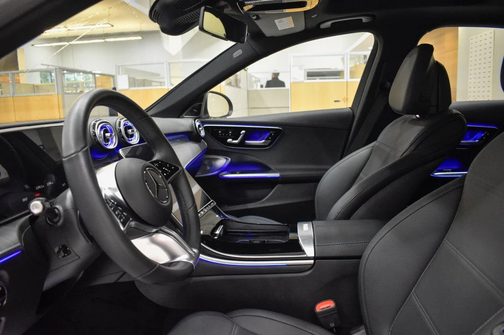 2026 Mercedes-Benz C 300 4MATIC Sedan interior, Black