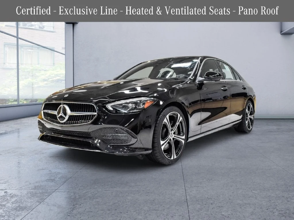 2026 Mercedes-Benz C 300 4MATIC Sedan for sale, exterior, Black