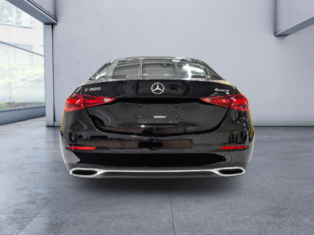 2026 Mercedes-Benz C 300 4MATIC Sedan for sale, exterior, Black
