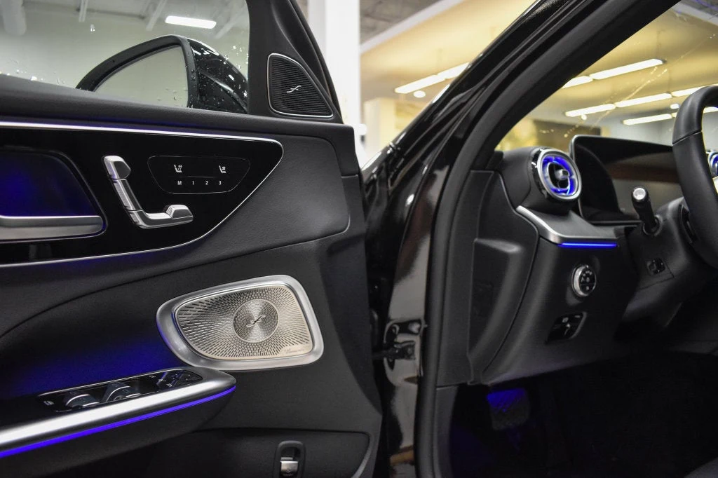 2026 Mercedes-Benz C 300 4MATIC Sedan interior, door panel, Black