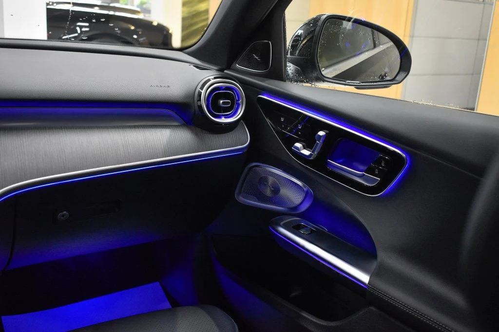 2026 Mercedes-Benz C 300 4MATIC Sedan interior, door panel, Black