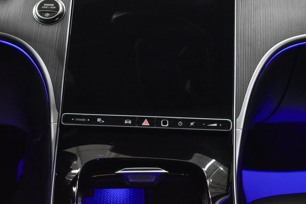 2026 Mercedes-Benz C 300 4MATIC Sedan interior, center console, Black