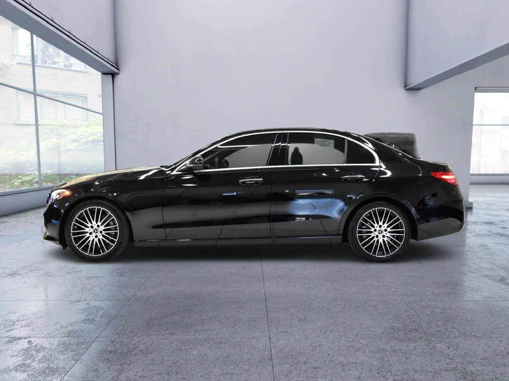 2022 Mercedes-Benz C 300 4MATIC Sedan for sale, exterior, Black