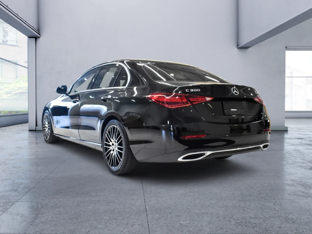 2022 Mercedes-Benz C 300 4MATIC Sedan for sale, exterior, Black