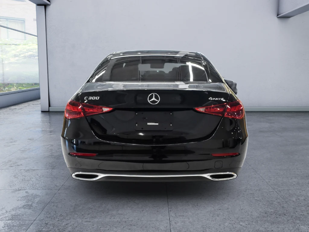 2022 Mercedes-Benz C 300 4MATIC Sedan for sale, exterior, Black