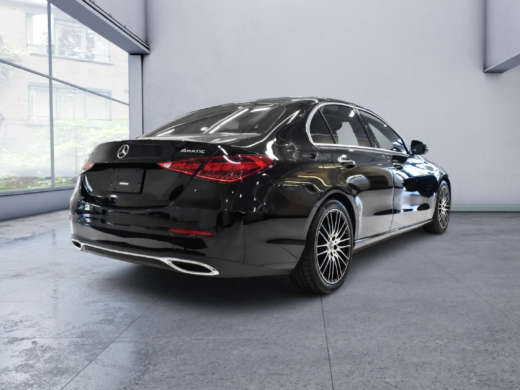 2022 Mercedes-Benz C 300 4MATIC Sedan for sale, exterior, Black