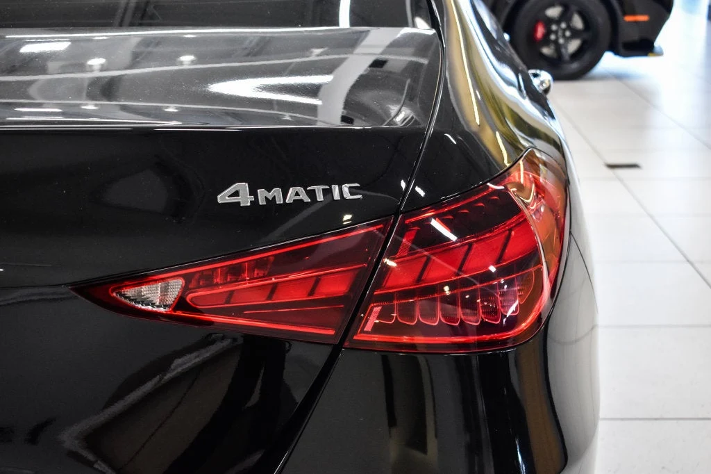 2022 Mercedes-Benz C 300 4MATIC Sedan for sale, exterior, Black