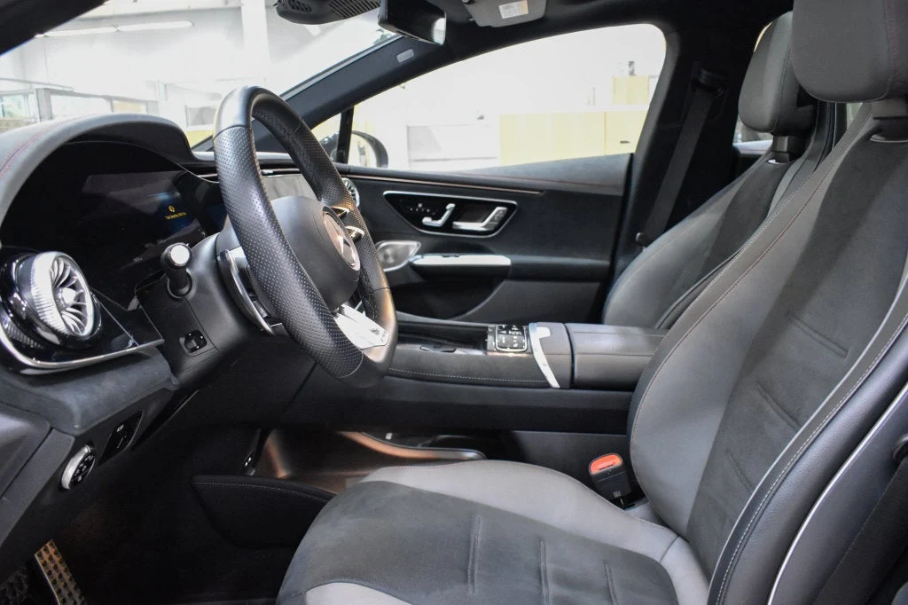 2025 Mercedes-AMG EQE 4MATIC+ Sedan interior, Black/Space Grey