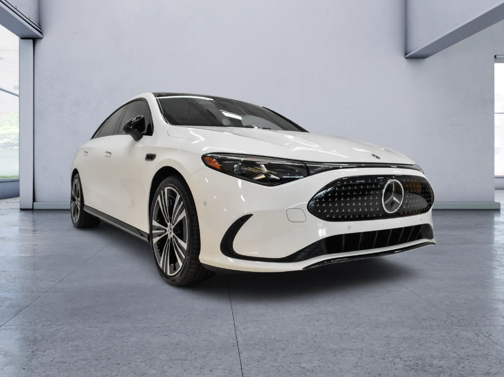 2026 Mercedes-Benz CLA 350 4MATIC for sale, front three-quarter view, White