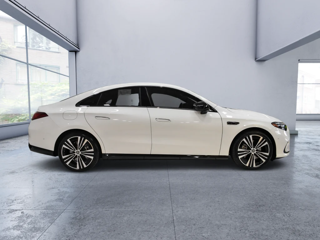 2026 Mercedes-Benz CLA 350 4MATIC, side profile, White